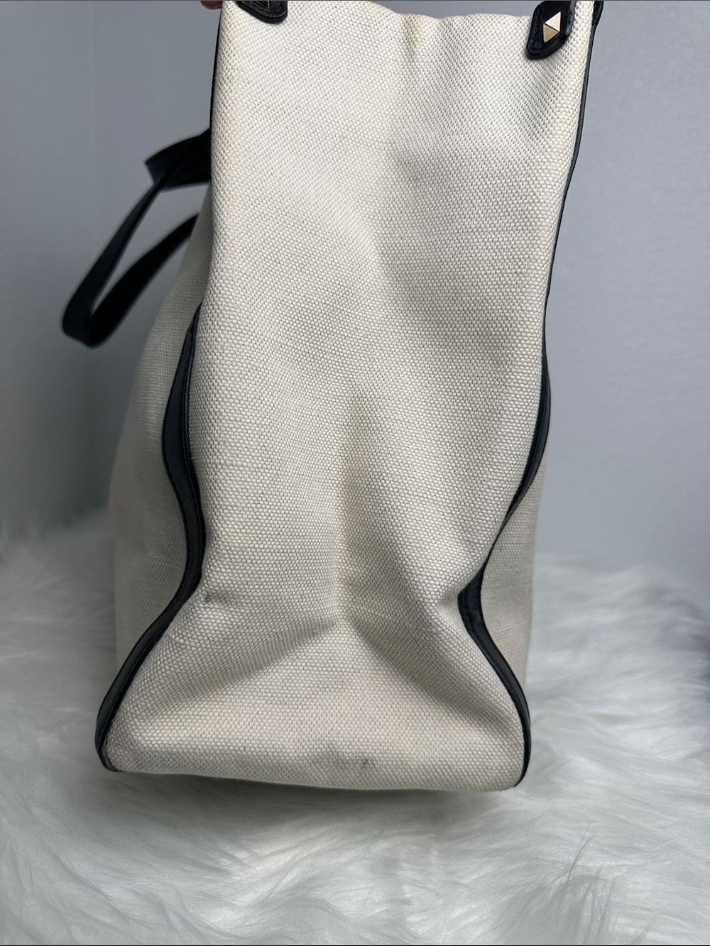 💯Authentic Valentino Garavani VLTN Canvas Tote Bag🍀 - Picture 12 of 15